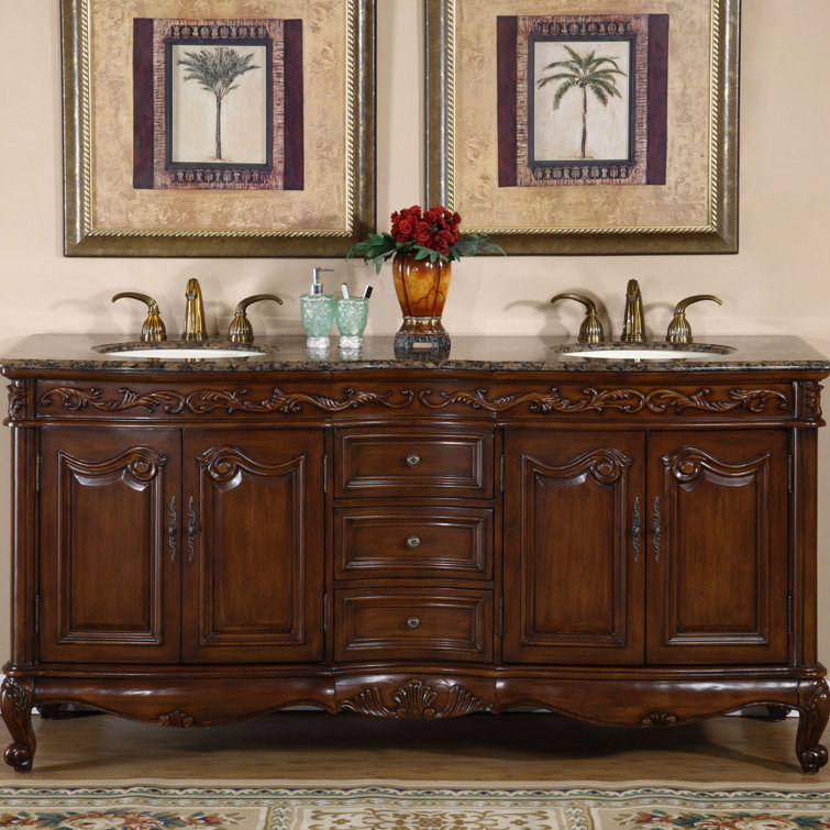 Astoria Grand Keifer 72" Double Bathroom Vanity Set & Reviews Wayfair